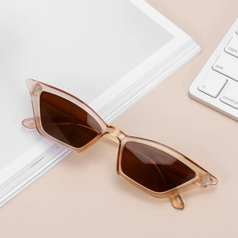 New Vintage Cat Eye Sunglasses Women Sexy Retro Small Frame Sun Glasses 2025 Brand Female Shades Outdoor Eyewear UV400 Oculos