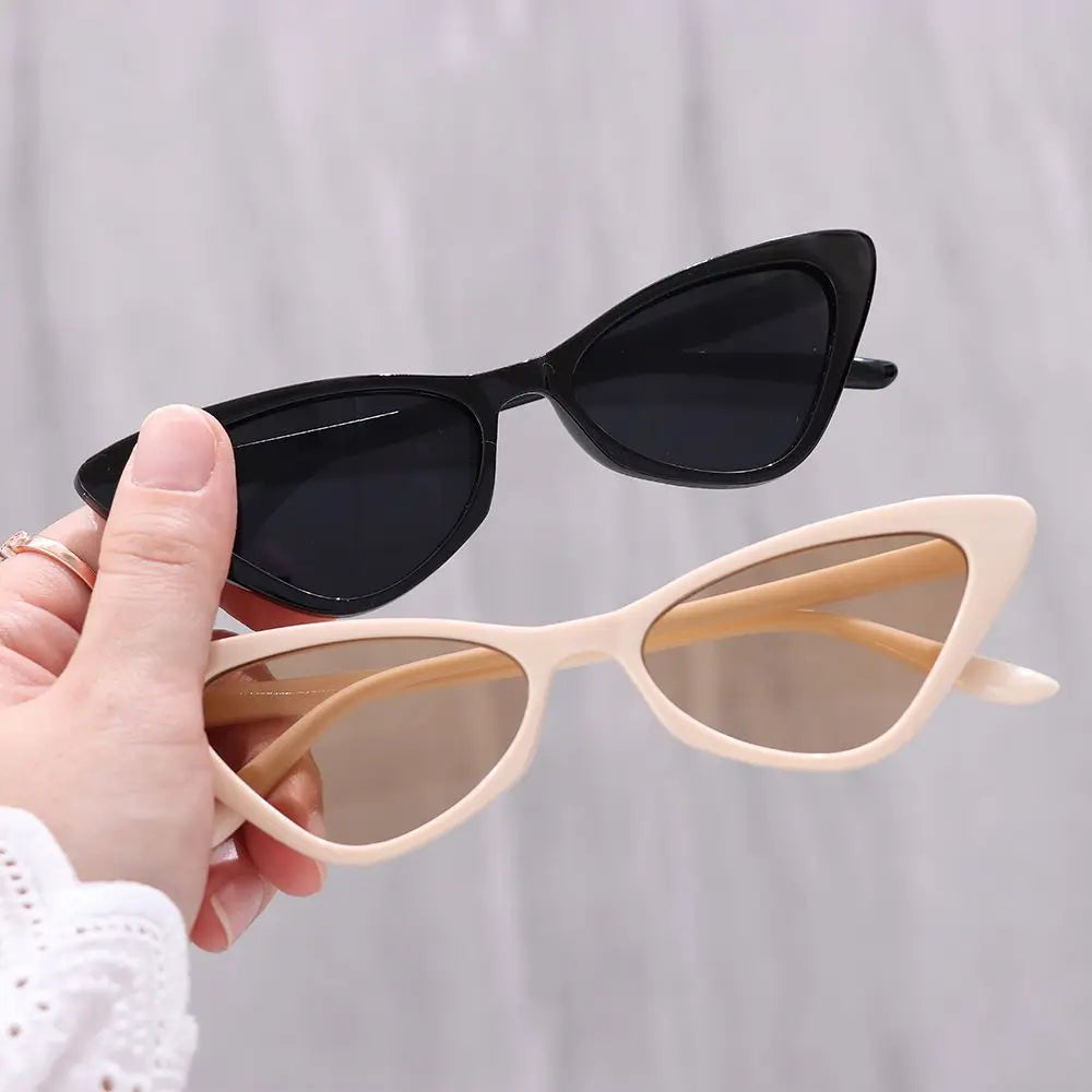 New Vintage Cat Eye Sunglasses Women Sexy Retro Small Frame Sun Glasses 2025 Brand Female Shades Outdoor Eyewear UV400 Oculos