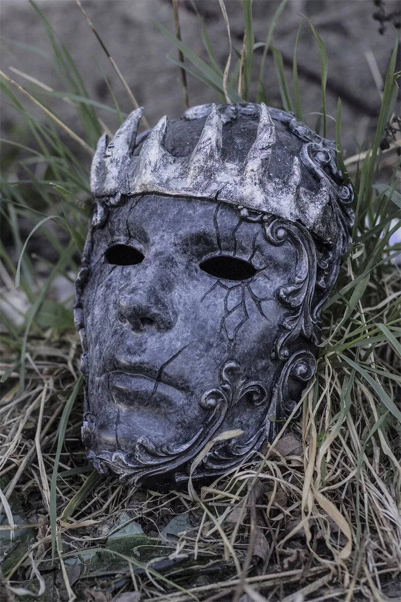 Halloween Abyss King Mask Walker King Cosplay Mask Halloween Noble King Mask Full Venice Mask Clothing Accessories