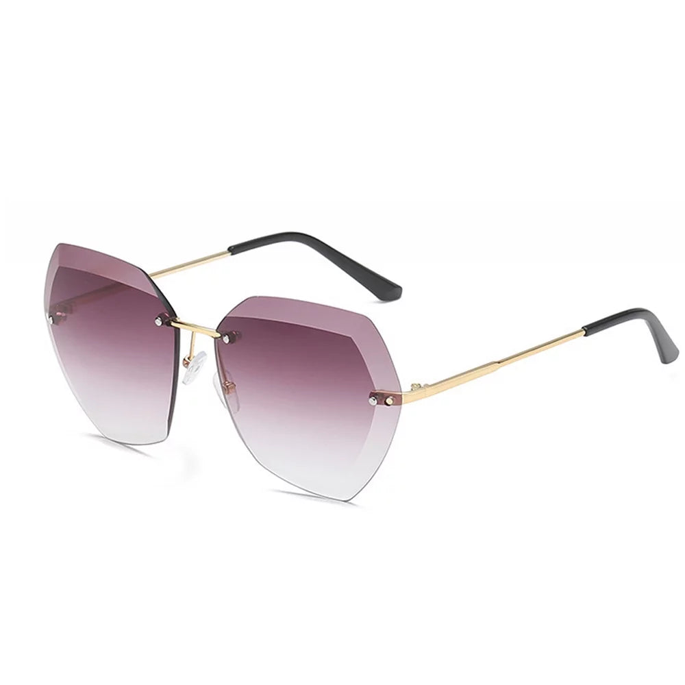 Oversized Sunglasses for Women Trendy Fashion Polarized UV400 Ladies Shadesb