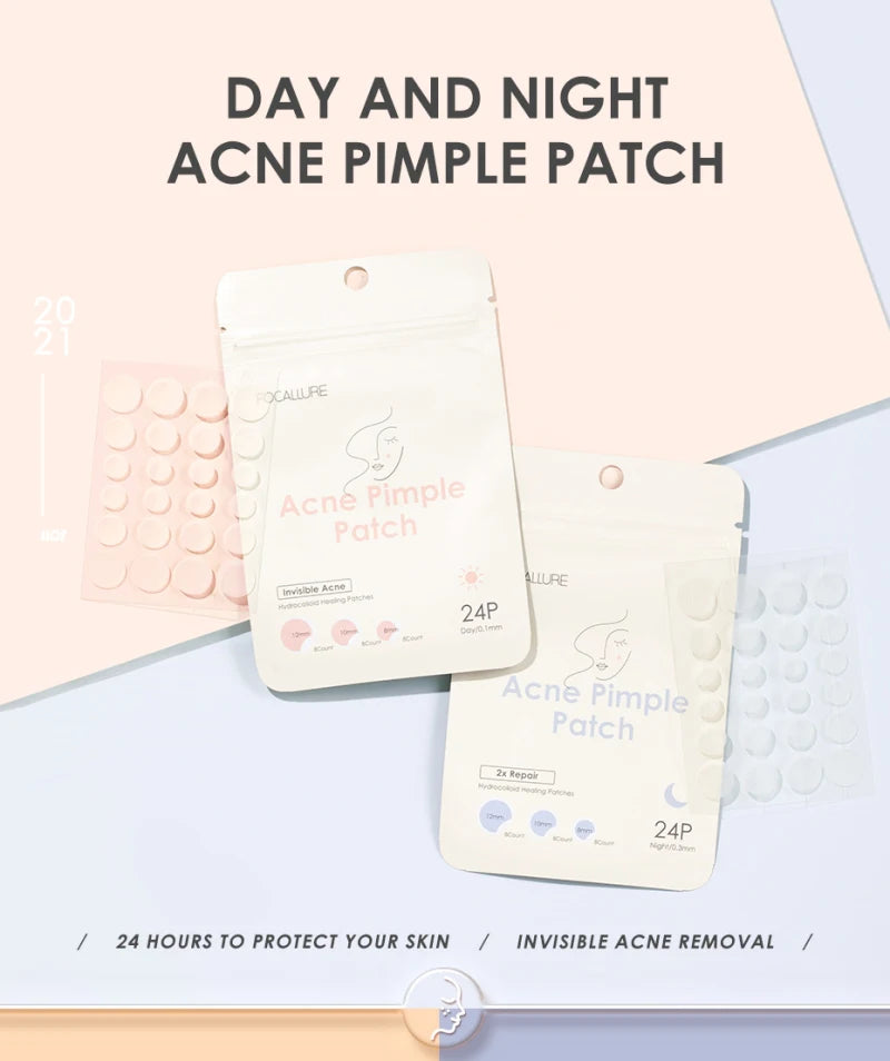 "Clear Skin in a Snap: 36 Waterproof Acne Pimple Patch Stickers for Instant Blemish Removal and Spot Treatment"